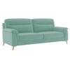 Niwara Velvet 3 Seater  sofa in Pista Green color