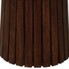 Zen Solid Wood Side Table in Tubbaq Finish