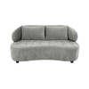 Henry Boucle 2 Seater Sofa in Grey  Color