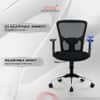 Kepler Brooks Zeus MB Office Desk Chair in Black Colour