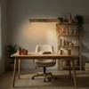 Clara 24 Brown Wooden LED Hanging Lamp