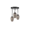 Aziel Multicolour Glass Cluster Hanging Light