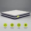 Smarttech Pillowtop Hybrid Pocket Spring Mattress (75 x 48 in, 12 Inches)