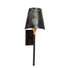 Devansh Metal Electric Wall Light in Black Colour with Black Shade Count of 1 Light