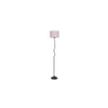 Piper Multi Cotton shade with Iron floor lamp