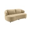 Henry Velvet 2 Seater Sofa Beige Color