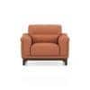 Colby 1 seater Fabric Sofa in Saddle Tan