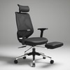 Kepler Brooks Marvel Pro HB Office Desk Chair in Black Colour