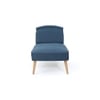 Recame Fabric Chaise Launger in T Blue Colour