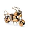 Desert Art Metal Handpainted Golden Bike Pen Stand
