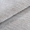 Handmade Wool Silk Shaped Rug Modern Wave Beige 5 x 8 Feet Carpet