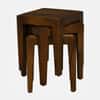 Shri Art Square Set of 3 Nesting Table