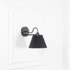 Possio Single Light Wall Fitting with Black Shade