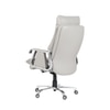 Fortuna Leatherette Executive Chair In Grey Colour