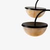 Crater Handcrafted  Arc Floor Lamp