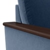 Corby Premium 3 Seater Fabric Sofa in Lapis Blue Colour