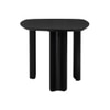 Scandinavian Wodi Dining Table Matte Black Finish