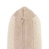 Florence Beige Melange Natural Cushion Cover 16X16  Inches