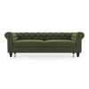 Winchester Essential 3 Seater Fabric Sofa In Moss Green Colour