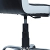 Easos Mid Back Executive Chair in White & Black Colour