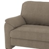 Farina Premium 1 Seater Fabric Sofa in Mist Brown Colour