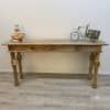 Lowe Solid Wood Console Table in Mango Natural