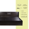 Styx Engineered Wood King  Size Bed With Drawer Storage (Melamine Finish)