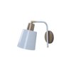 Two-Way White Metal Wall Light