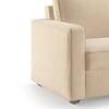 Apollo Compact 1 Seater Fabric Sofa in Birch Beige Colour