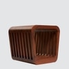 Roset Series Bedside Table in Walnut Finish