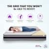 Relaxgrid with High Density  Mattress (78 x 42 in, 10 Inches)