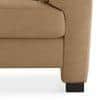 Farina 2 Seater Half Leather Sofa in Camel Colour