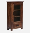 Siena Sheesham Wood Book Case in Provincial Teak Finish