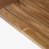 Chalet Teak Wood Coffee Table in Olive Green Colour