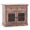 Bunai Solid Wood Sideboard In Teak Finish