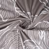 Chocolate Floral 5 Pcs Super King Bedsheet Set  With 2 Pillow Covers With 2 Cushions