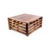Montreal Sheesham Wood Coffee Table In Teak Finish