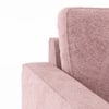 Apollo 3 Seater Fabric Sofa in Desert Rose Colour