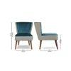 Ivy Accent Chair - Green (Colour : green)