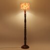 Devansh Wooden Floor Lamp