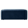 Risibol  Velvet 2 Seater Ottoman Bench with Storage  in Navy Blue Color