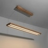 Avril 36 Brown Solid Wood Single Hanging Light