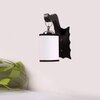Devansh Solid Wood Electric Wall Light in Brown Colour with Multi Shade Count of 1 Light
