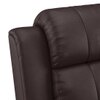 Griffin Recliner Three Seater - Dark Chocolate