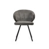 Echo Fabric Dining Chair in Grey Colour