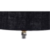 Sloane Black jute & solid wood table lamp