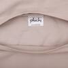 Thames Beige Melange Cotton Knitted Decorative Cushion Cover 12 x 20 Inches