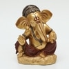 Manik Polyresin Figurine in Gold Colour