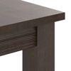 Casella 6 Seater Dining Table In Mocha Walnut Finish