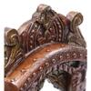 Desert Art Solid Wood Jharokha Wall Frame 10 Inch in Copper Colour